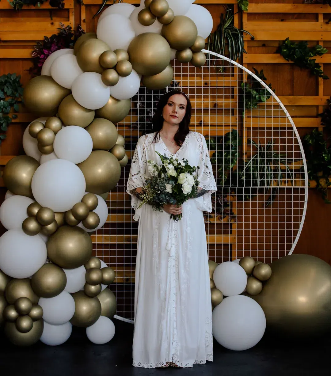  Fillyboo Cleo Dress White Size M for rent on The Volte - main image