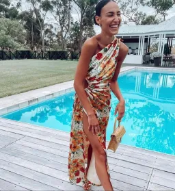 Sonya Moda Nour Maxi Dress Yarden Floral Print Size 10 for rent on The Volte - image 5