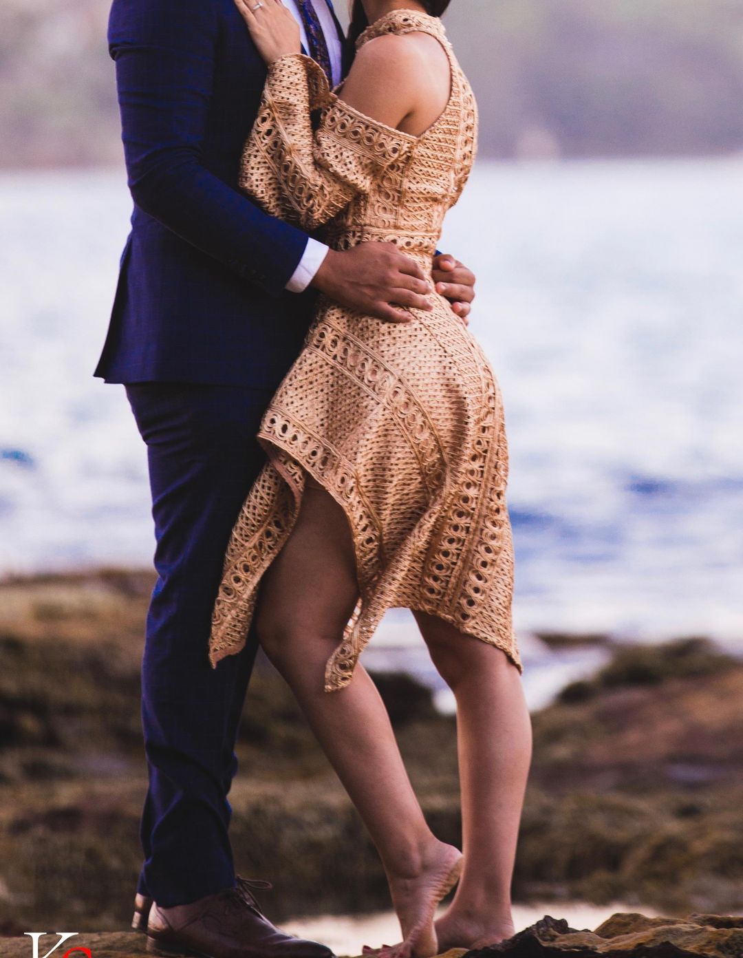 Thurley Gold Sonnet Mini Dress  for rent on The Volte - main image