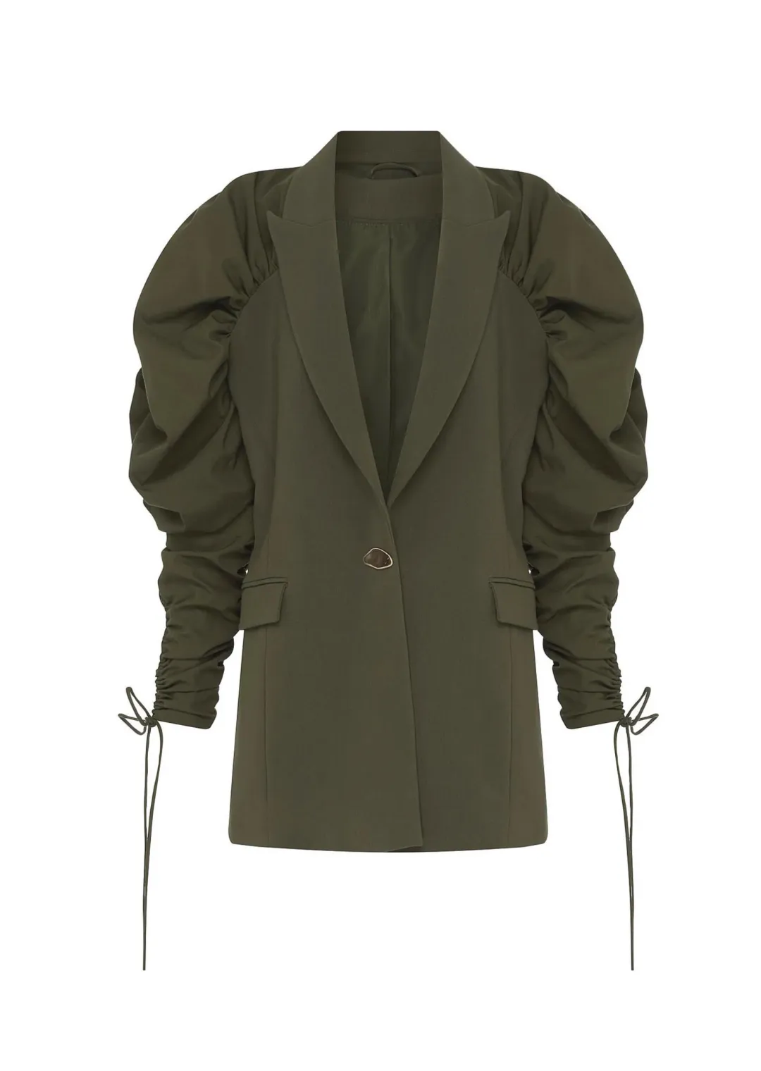 Aje Interlace Jacket & Pants Set Green Size 8 for rent on The Volte - main image