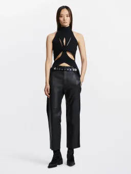 Dion Lee Muscular Twist Tank Black Size 6 for rent on The Volte - image 2