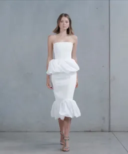 Toni Maticevski Reside Bubble Bustier and Vindicate Skirt Set Size  10 for rent on The Volte - image 1