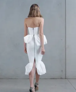 Toni Maticevski Reside Bubble Bustier and Vindicate Skirt Set Size  10 for rent on The Volte - image 3