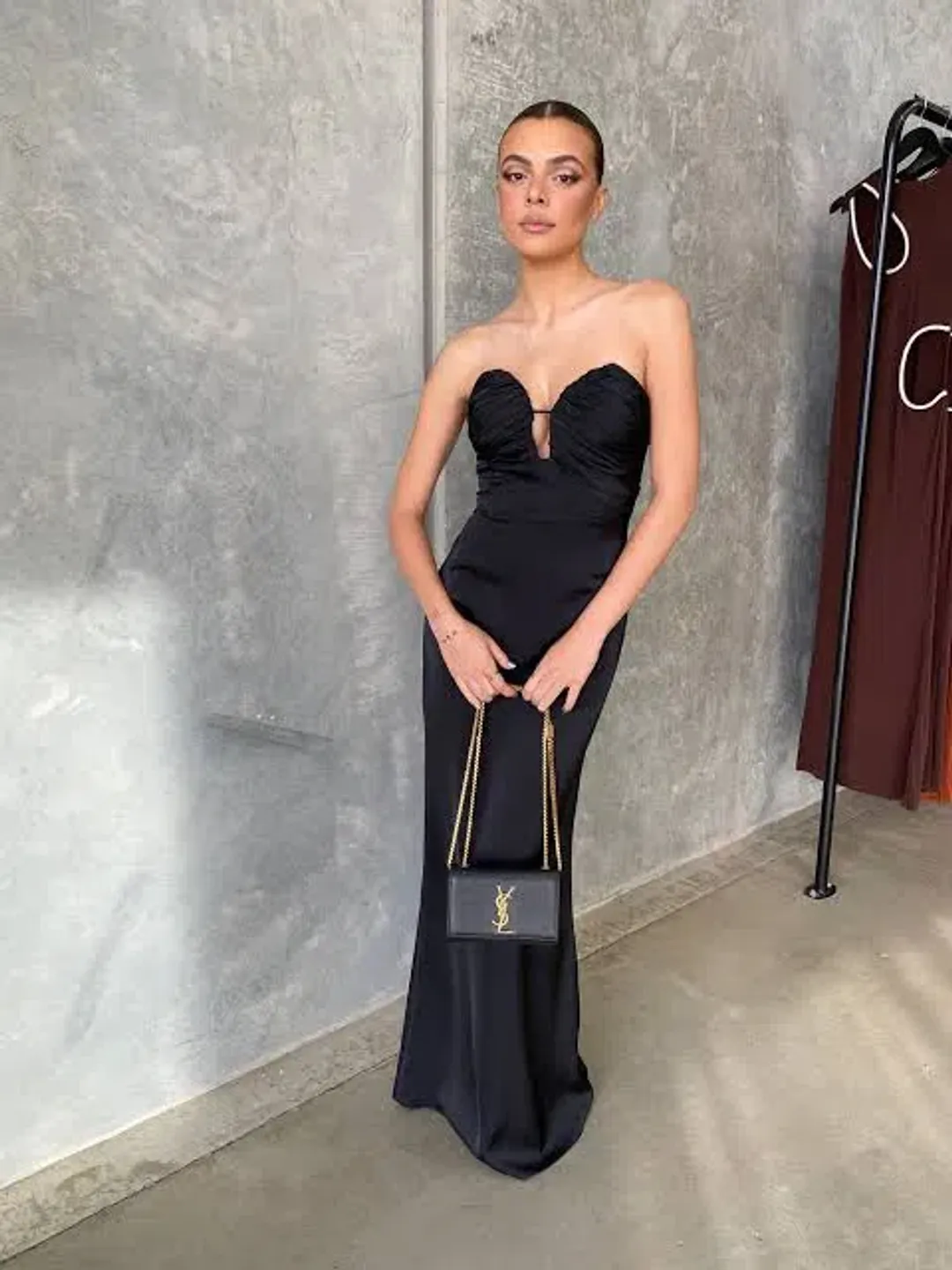 Lexi Magnolia Dress Black Size 10 for rent on The Volte - main image