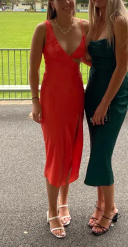 San Sloane Orisis Dress Orange Size 6  for rent on The Volte - image 4