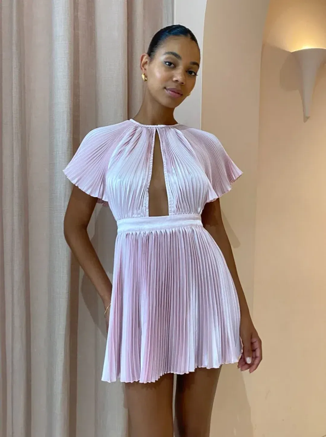 L'Idee Theatre Mini Dress Bloom Size 10 for rent on The Volte - main image