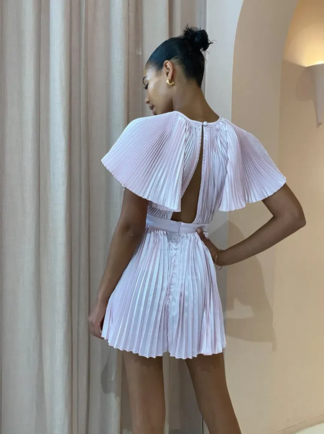 L'Idee Theatre Mini Dress Bloom Size 10 for rent on The Volte - main image