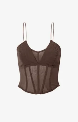 Viktoria and Woods The Sigma Bustier Brown Size 8 for rent on The Volte - image 2