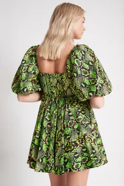 Aje Serpentine Corset Mini Dress Print Size 12 for rent on The Volte - image 6