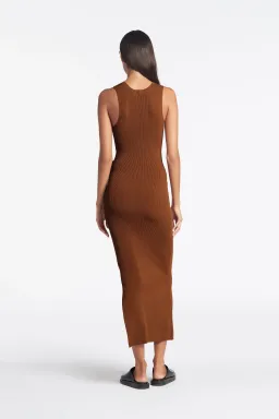 Sir the Label Hazel Josephine Sleeveless Dress in Brown Size 0 for rent on The Volte - image 5