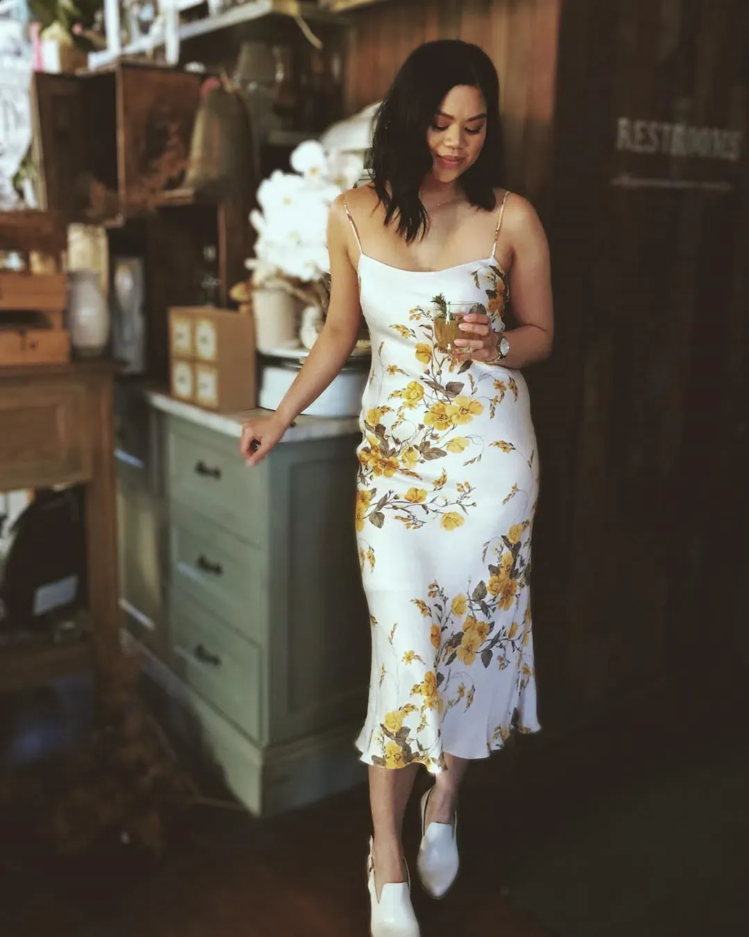 Bec & Bridge Matilde Slip Dress - Size 6 for rent on The Volte - main image