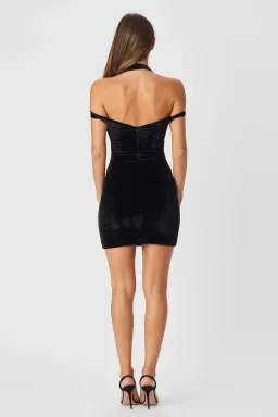 Bianca & Bridgett The Parker Mini Dress Black Size 6 for rent on The Volte - image 3