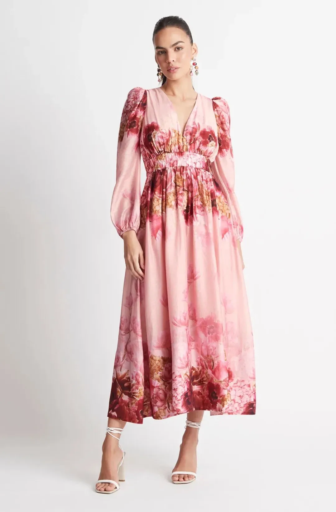 Sheike Swan Lake Dress Print Size 10 for rent on The Volte - main image