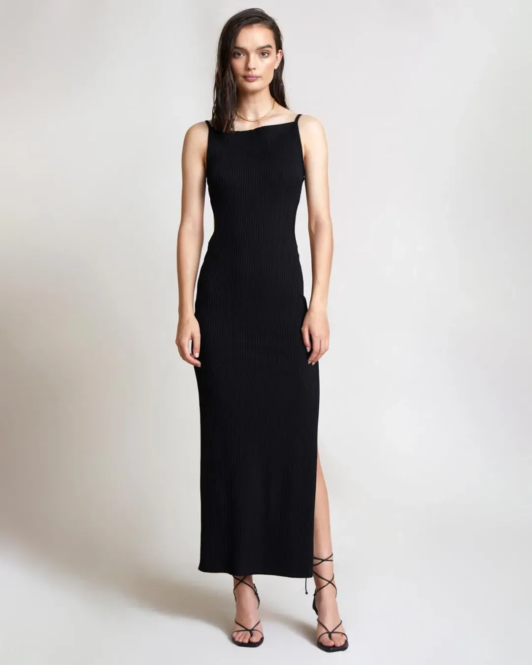 Bec & Bridge Zion Midi Dress Black Size 10 for rent on The Volte - main image