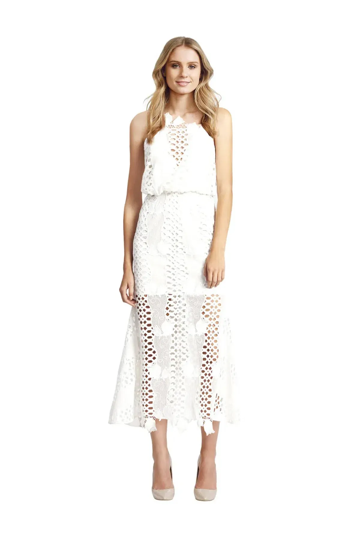 Alice McCall Lovelight Dress White Size 8 for rent on The Volte - main image