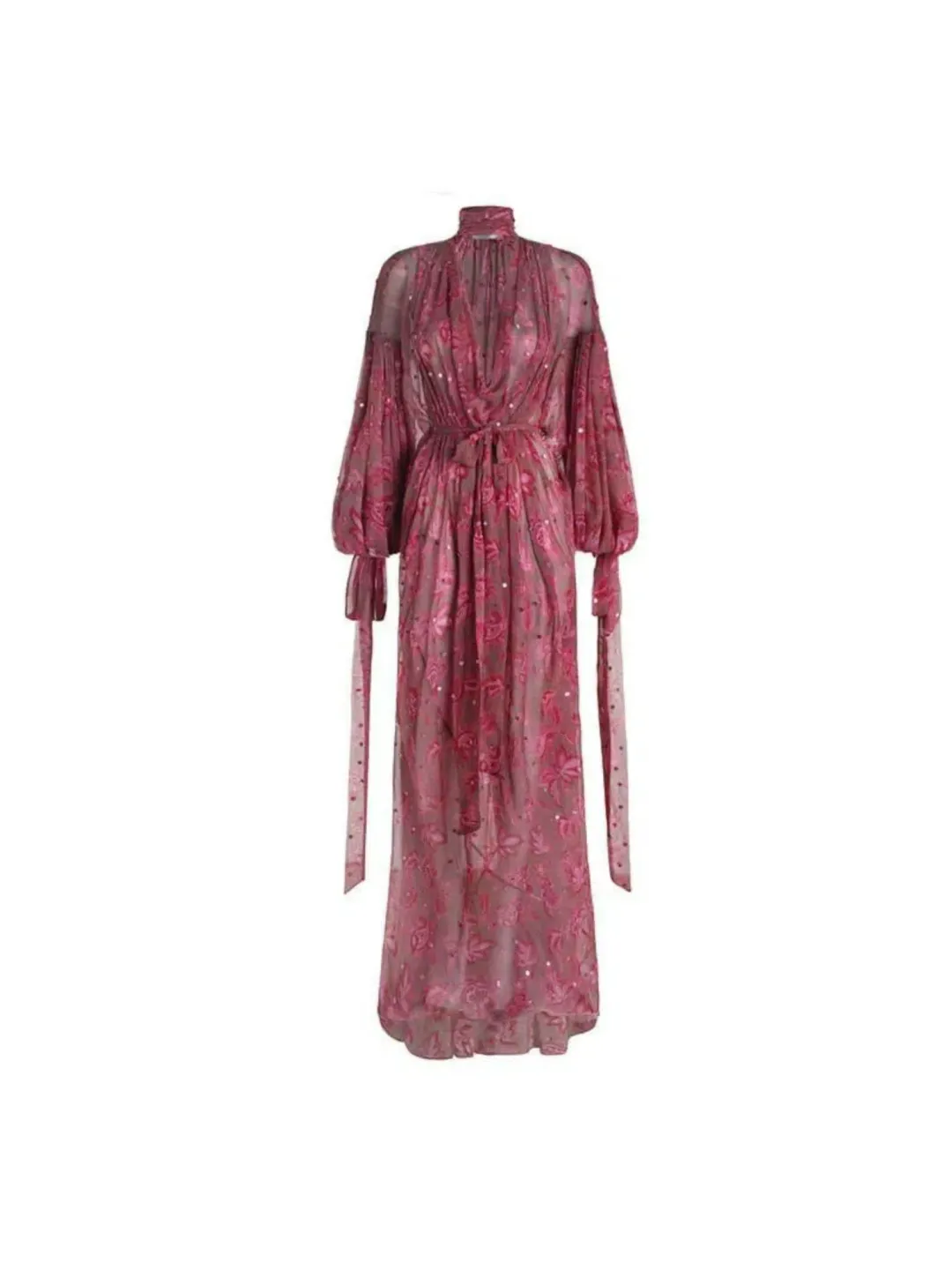 Zimmermann Karmic Chintz Dress Paisley Print Size 3 / AU 14 for rent on The Volte - main image