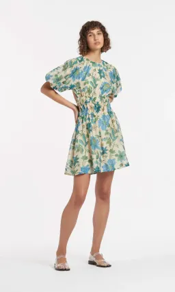 Sir The Label Celia Open Back Mini Dress Print Size 10 for rent on The Volte - image 1