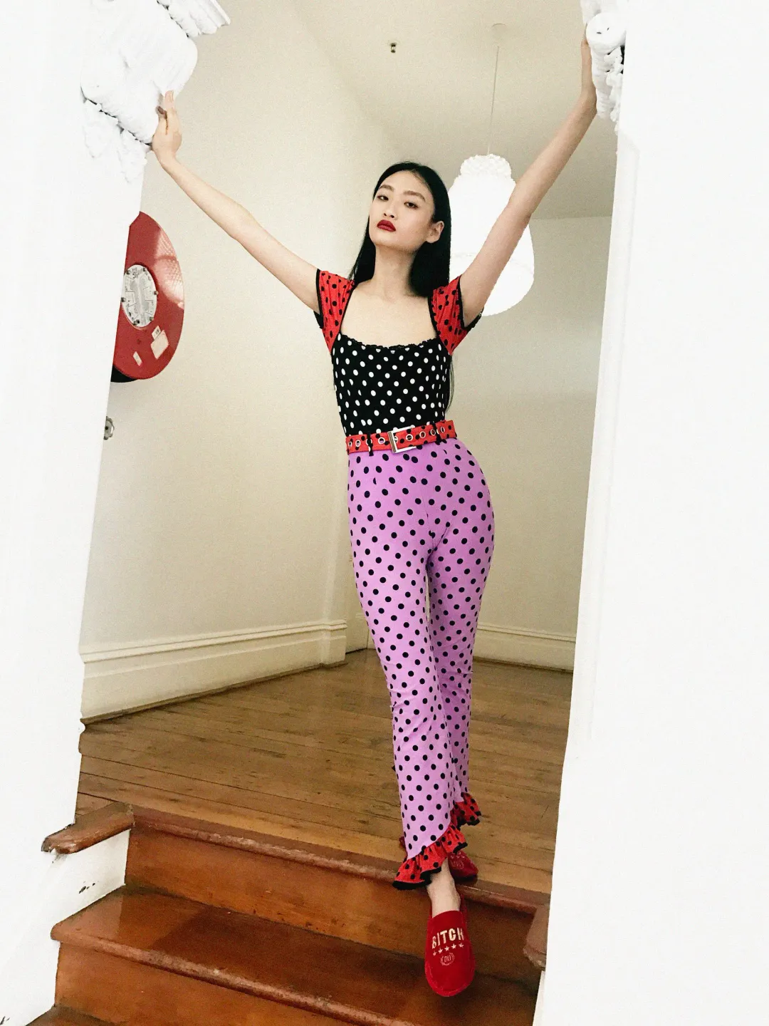 Discount Universe Montana Jumpsuit Print Size 8 for rent on The Volte - main image