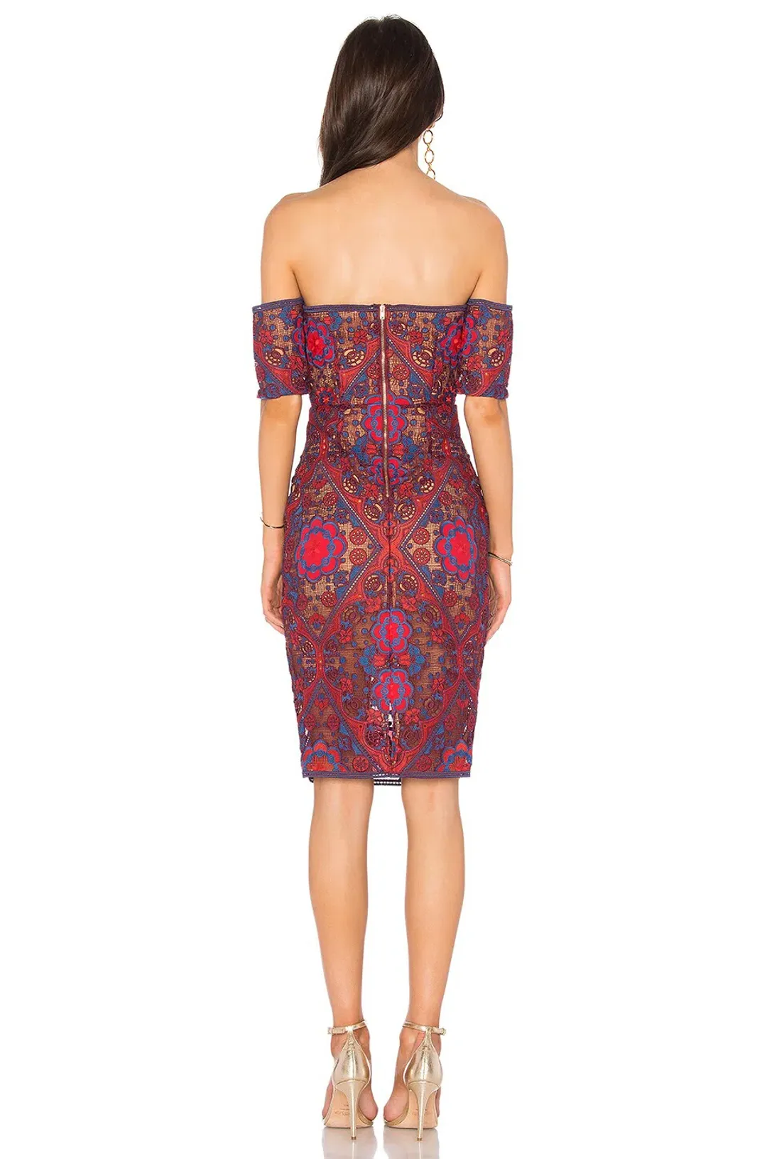 Winona Casablanca Off The Shoulder Dress Mixed Size 6 for rent on The Volte - main image