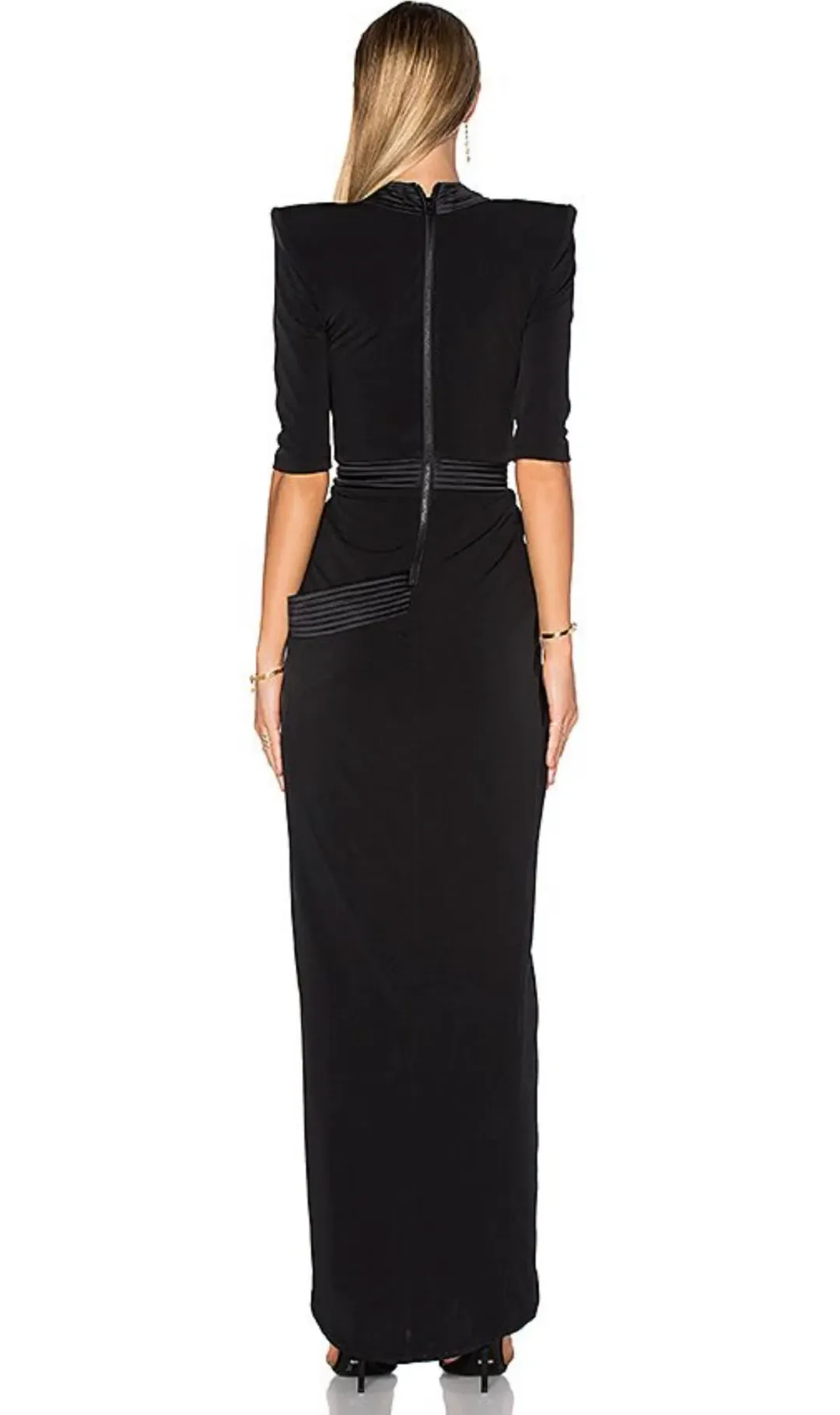 Zhivago Eye Of Horus Gown in Black Size 10 for rent on The Volte - main image