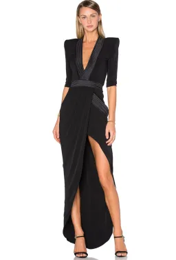 Zhivago Eye Of Horus Gown in Black Size 10 for rent on The Volte - image 5