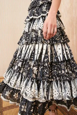 Ulla Johnson Ariah Dress Rainforest Print Size 8 for rent on The Volte - image 2