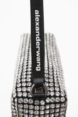 Alexander Wang Heiress Pouch in Rhinestone Mesh for rent on The Volte - image 2