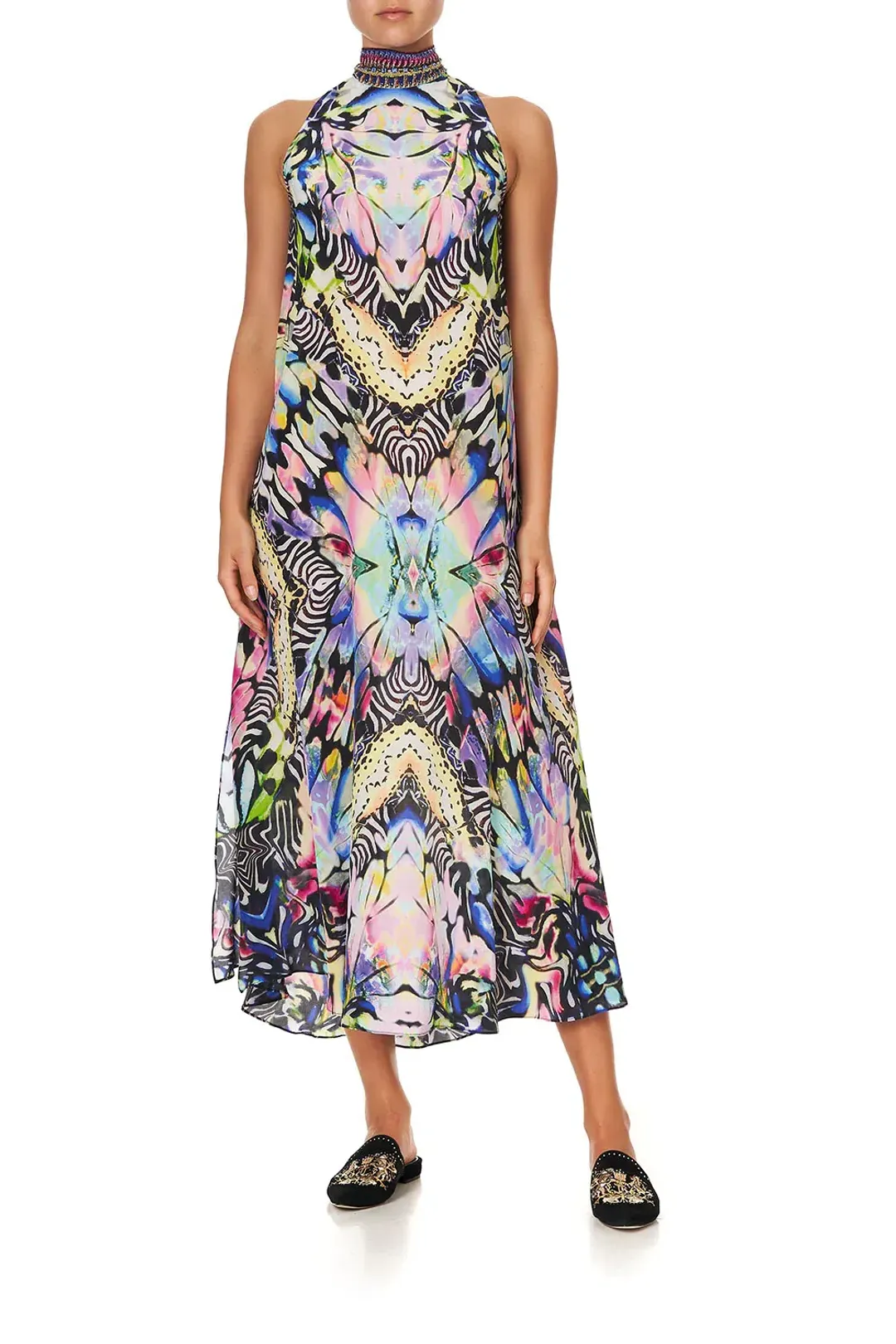 Camilla Trance Temptation High Neck Dress XXL for rent on The Volte - main image