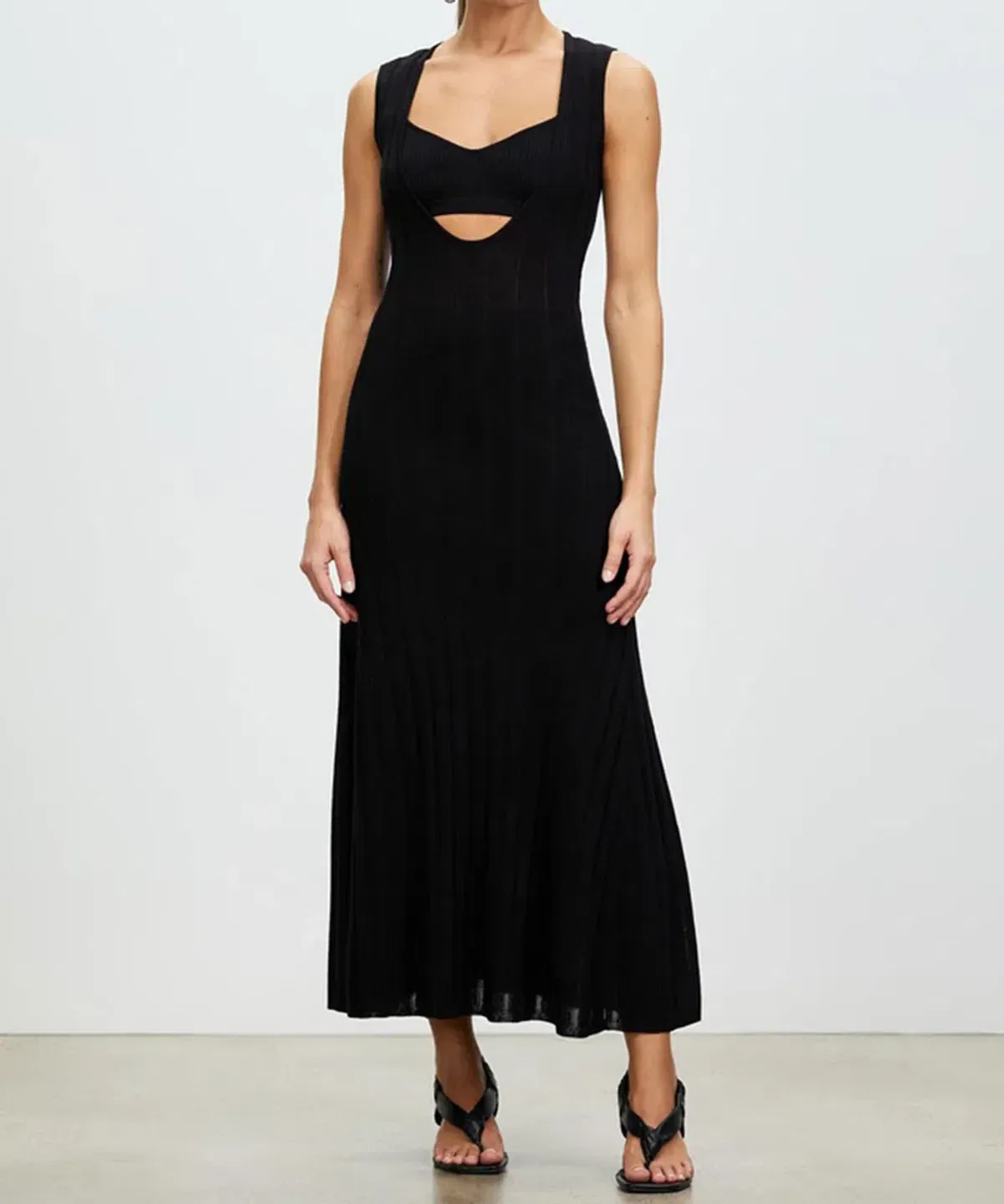 Hansen and Gretel Zanita Dress Black Size M for rent on The Volte - main image