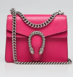 Gucci Dionysus Mini Leather Bag Pink for rent on The Volte - image 2