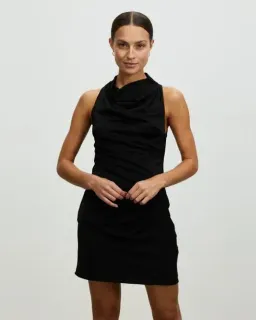 Lover Lisboa Mini Dress Black Size 12 for rent on The Volte - image 2
