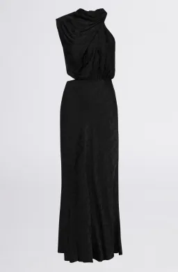 Sheike Reflections Dress Black Size 8  for rent on The Volte - image 4