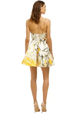 Aje Chelsea Dress Print Size 8 for rent on The Volte - image 2