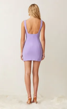 Bec & Bridge Candy Mini Dress Lilac Size 12 for rent on The Volte - image 2