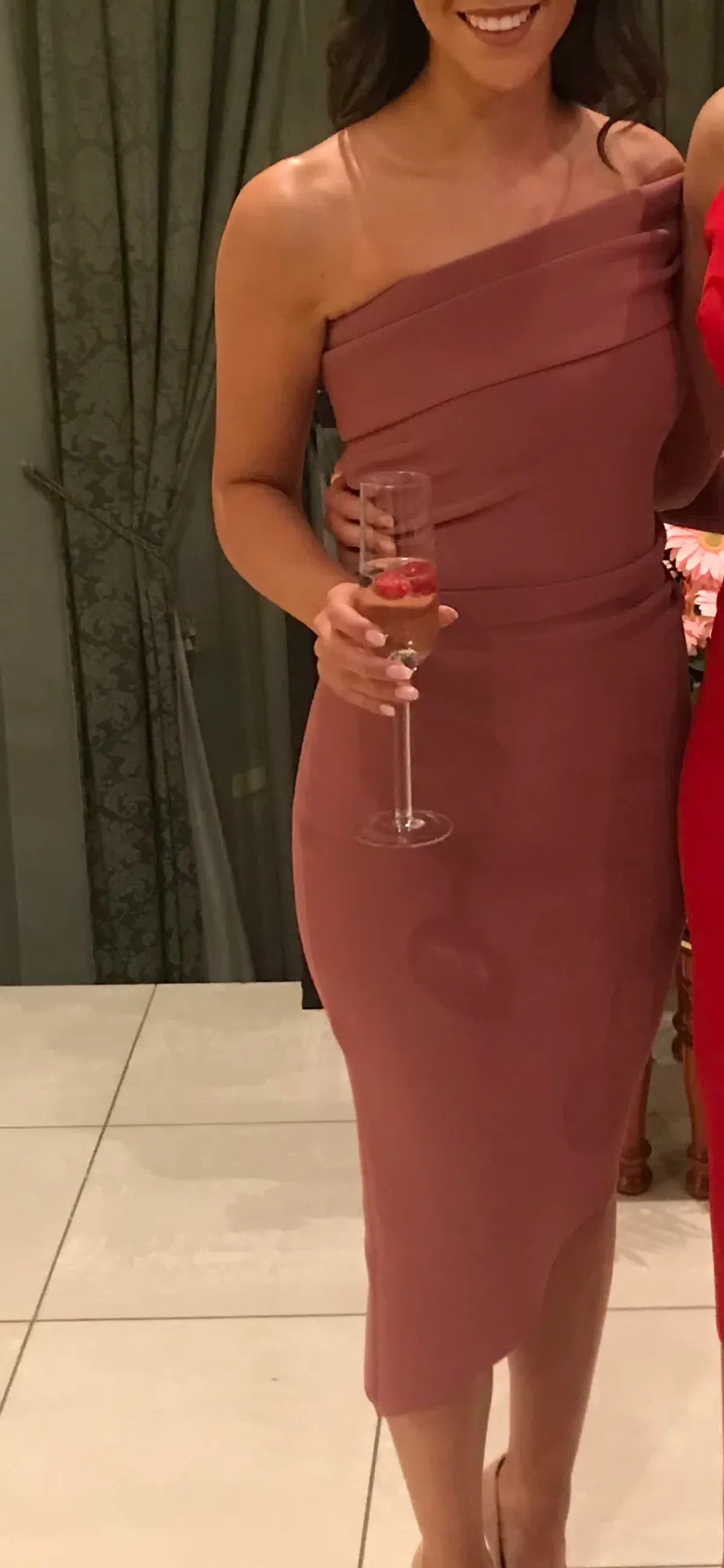 Bec and bridge one shoulder dress for rent on The Volte - main image