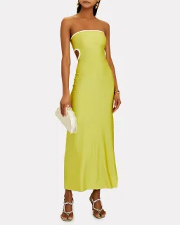 Baobab Mambo Dress Green Size XS for rent on The Volte - image 1