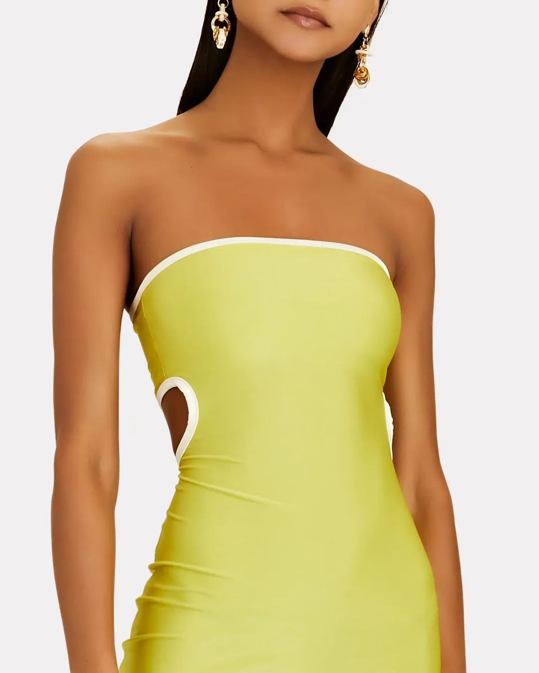 Baobab Mambo Dress Green Size XS for rent on The Volte - main image