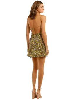 Bec & Bridge Maisie Silk Mini Dress in Print Size AU 6 for rent on The Volte - image 2