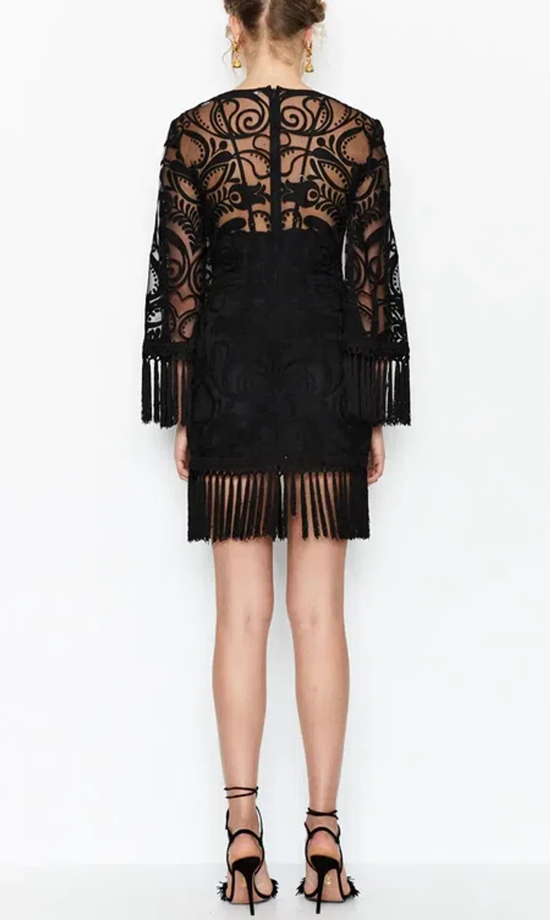 Alice McCall Rhiannon Mini Dress Black Size 6 for rent on The Volte - main image