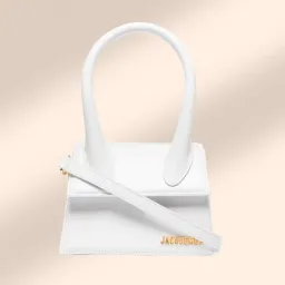 Jacquemus Le Chiquito Moyen Bag White for rent on The Volte - image 1