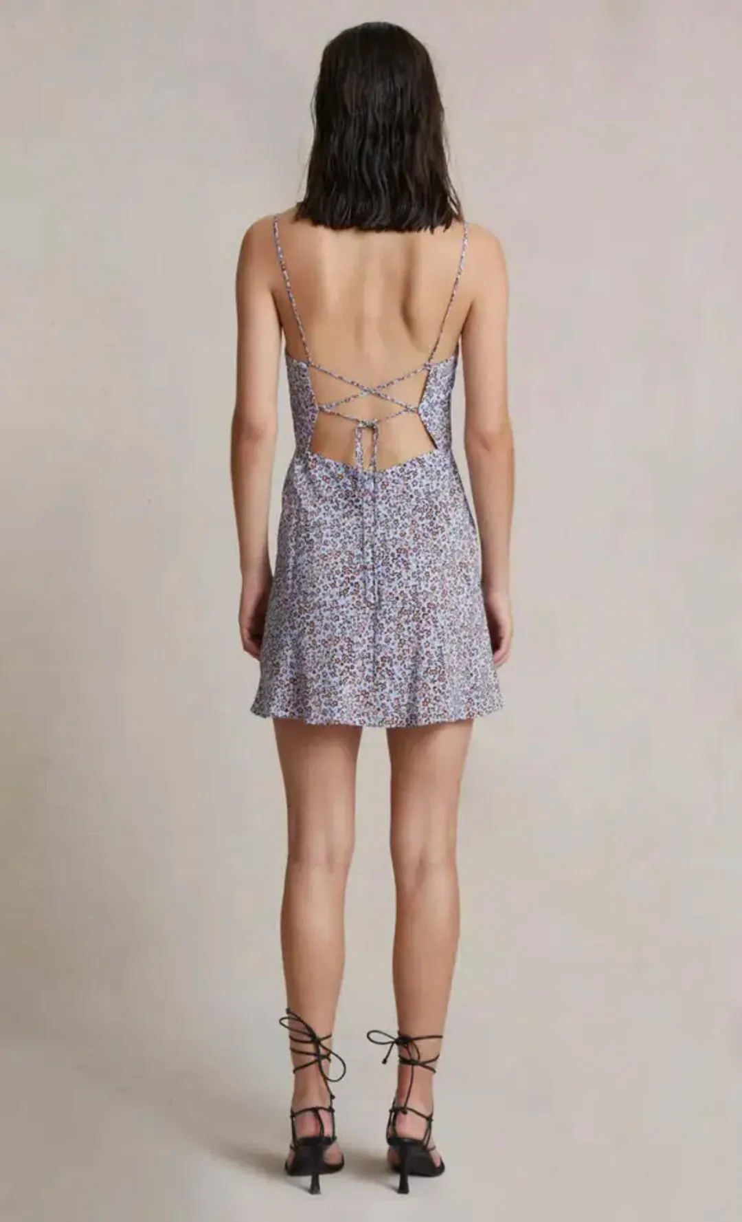 Bec & Bridge Wild Flower Mini Dress Print Size 12 for rent on The Volte - main image