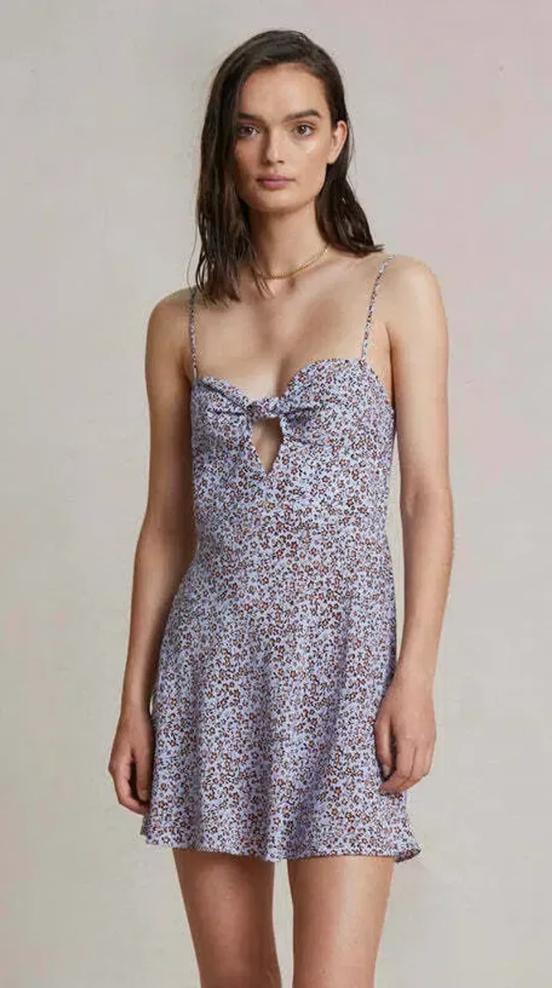 Bec & Bridge Wild Flower Mini Dress Print Size 12 for rent on The Volte - main image