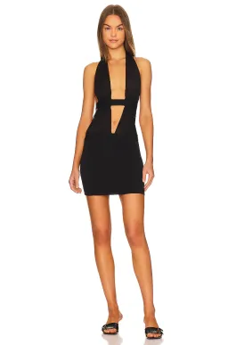 Aya Muse Poinsettia Dress Black Size 8 for rent on The Volte - image 1