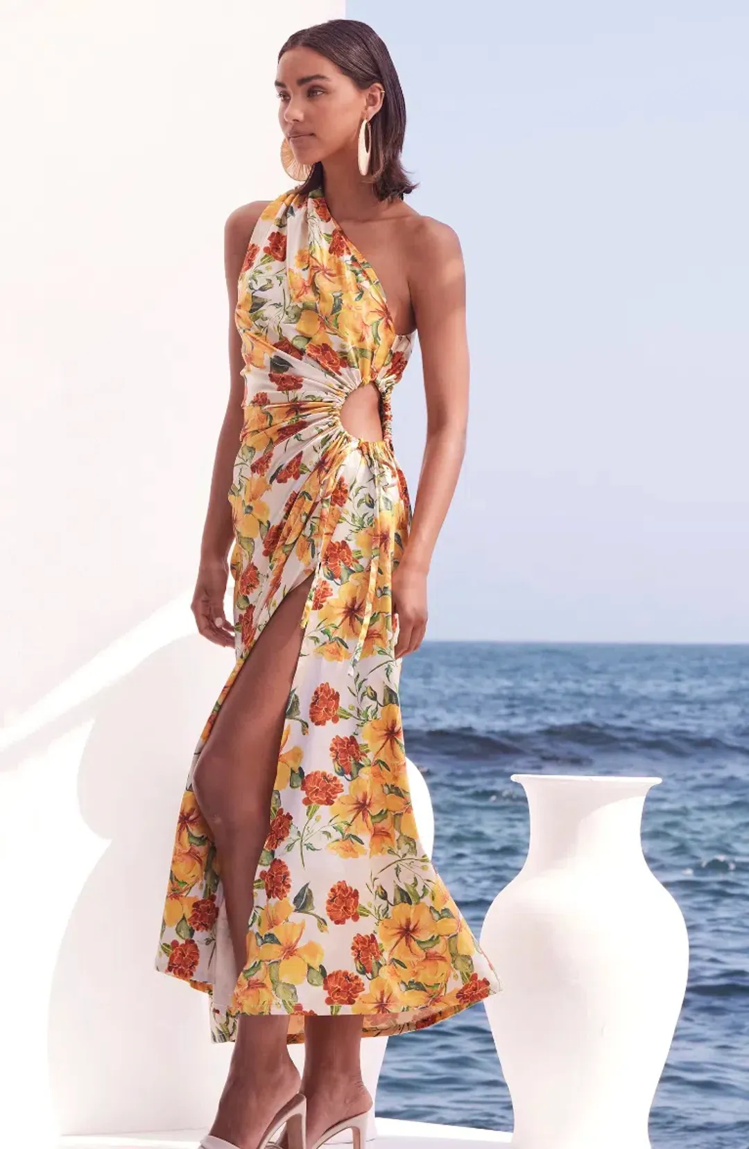 Sonya Moda Nour Maxi Dress Yarden Floral Size 6  for rent on The Volte - main image