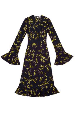 By Johnny Black Daisy Frill Sleeve Slip Dress Size 10 for rent on The Volte - image 3