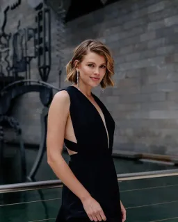 Bianca Spender Silk CDC Ascendent Gown Black Size  12 for rent on The Volte - image 4