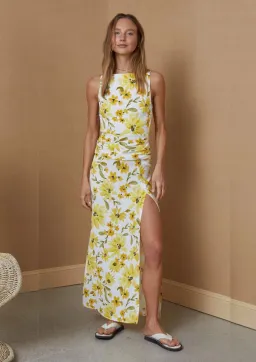 Bec & Bridge Daphne Maxi Dress Floral Size 8  for rent on The Volte - image 1