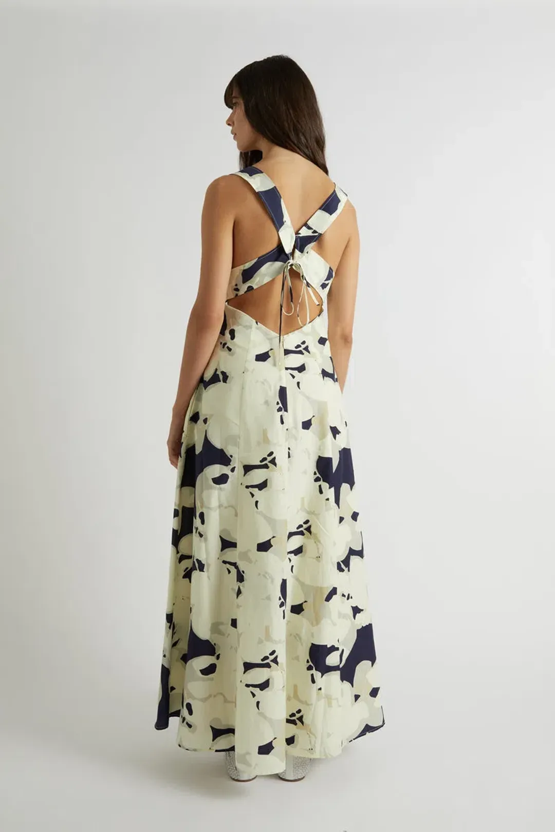 Camilla and Marc Marquez Dress Print Size 6 for rent on The Volte - main image