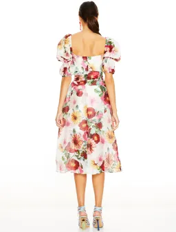 Talulah Garland Midi Floral Dress Print Size S  for rent on The Volte - image 3
