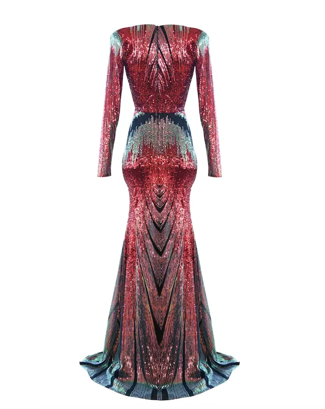 Meraki Phoenix Sequin Gown Size 8 for rent on The Volte - main image